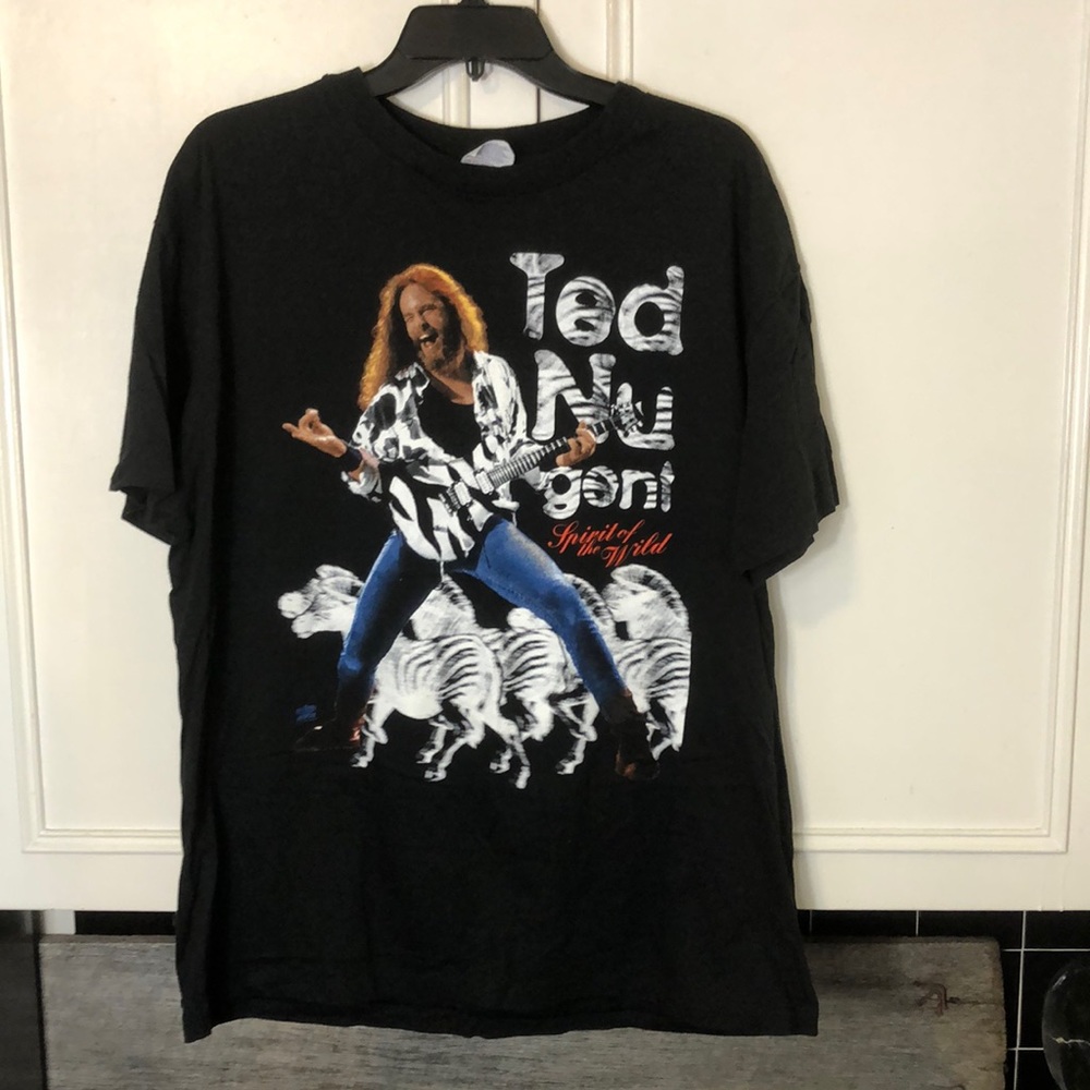 Vintage Ted Nugent T-shirt spirit of the wild tour 1994 Size XL Single Stitch